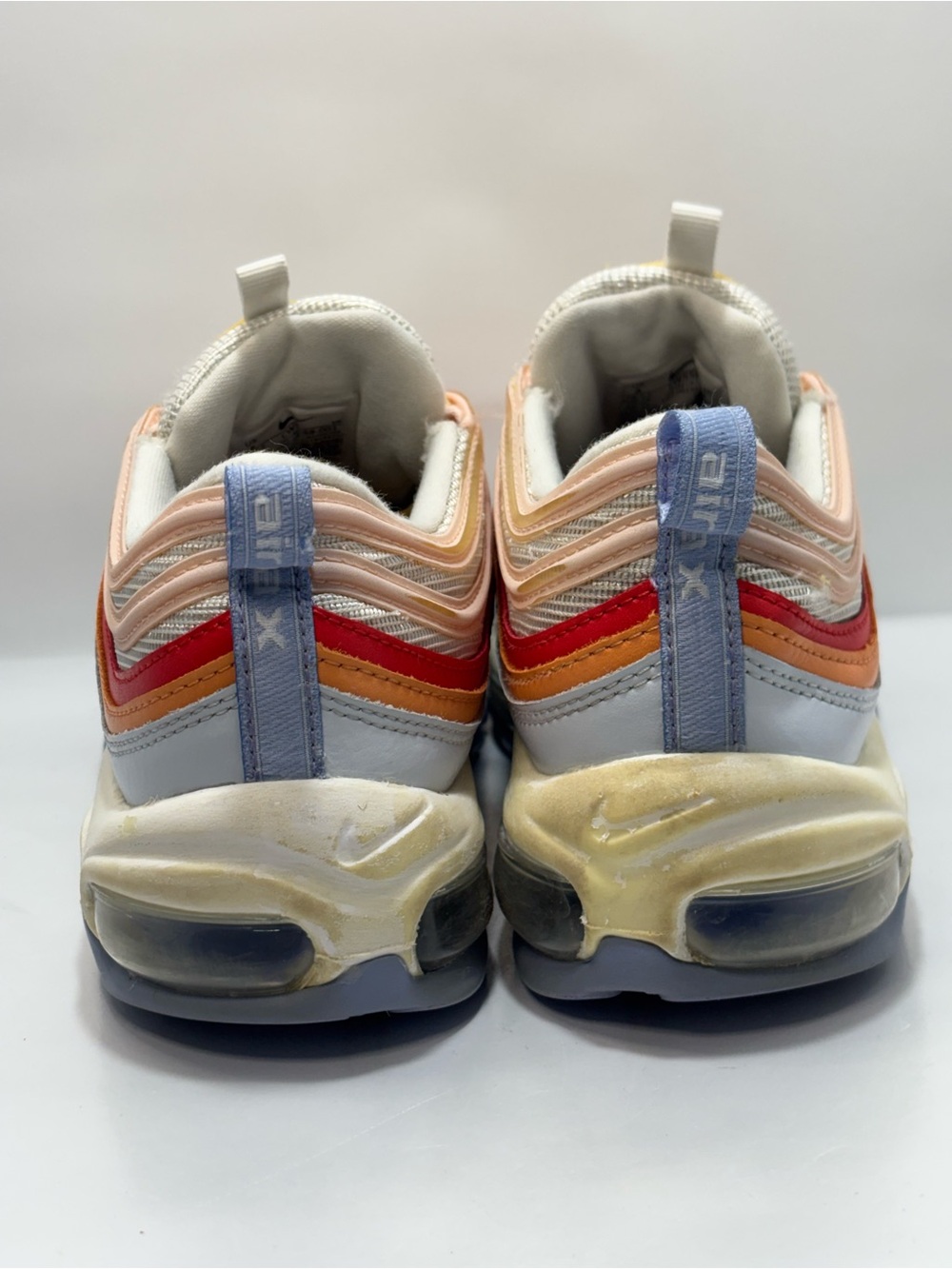 Nike Air Max 97 Women’s Size 8 Grey Light Thistle Running Athletic Shoes CW5588 - Picture 3 of 16